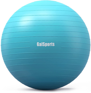 Ballon d'exercice (45 cm-75 cm), fauteuil de yoga avec pompe rapide, ballon de fitness de stabilité pour l'entraînement musculaire et la thérapie physique