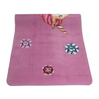 Tapis de yoga en daim